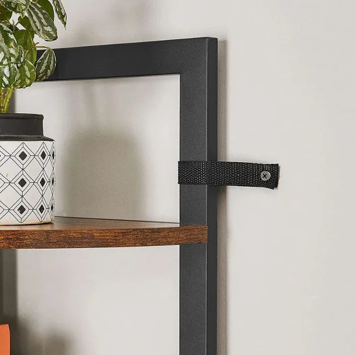 Étagère d'angle 5 Niveaux En Bois